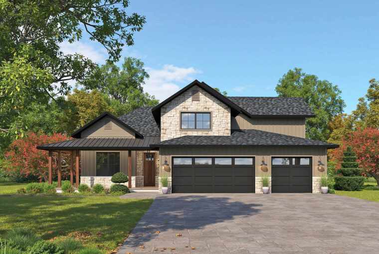Hart Crossing Lindon Model Exterior Front
