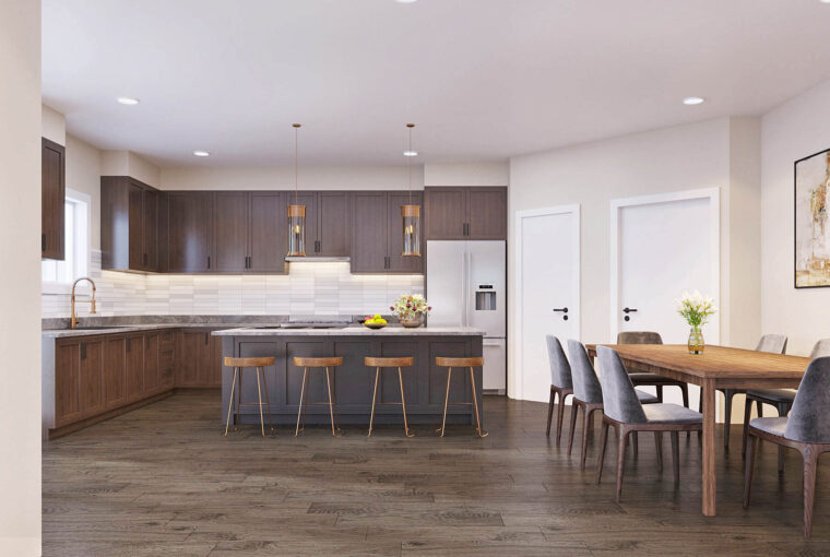 Hart Crossing Lindon Model Interior Kitchen