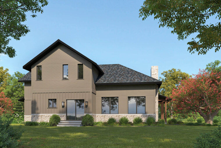 Hart Crossing Lindon Model Exterior Rear