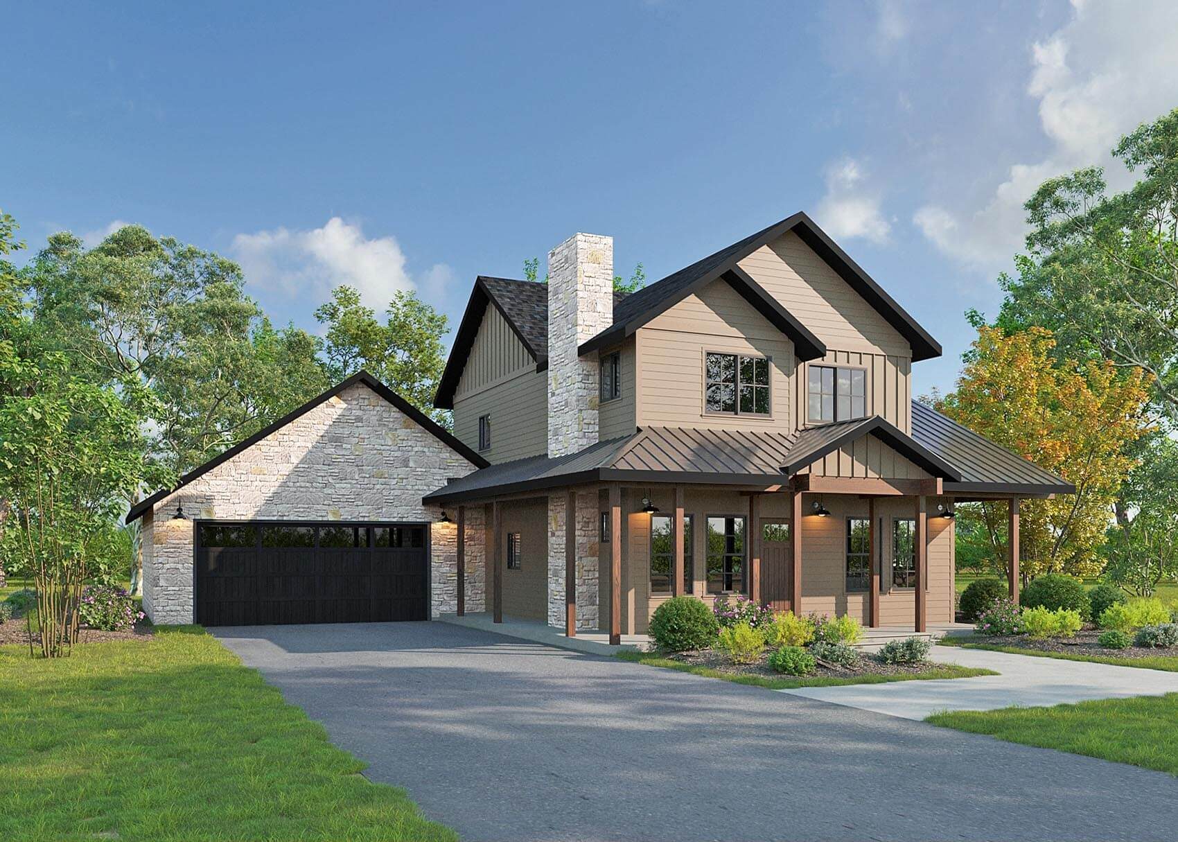 Hart Crossing Aspen Model Exterior Front